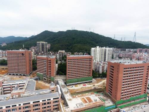 深圳中学泥岗校区建设进入冲刺期 可提供全寄宿制高中学位3750个