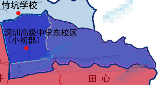 深圳高级中学东校区学区划分