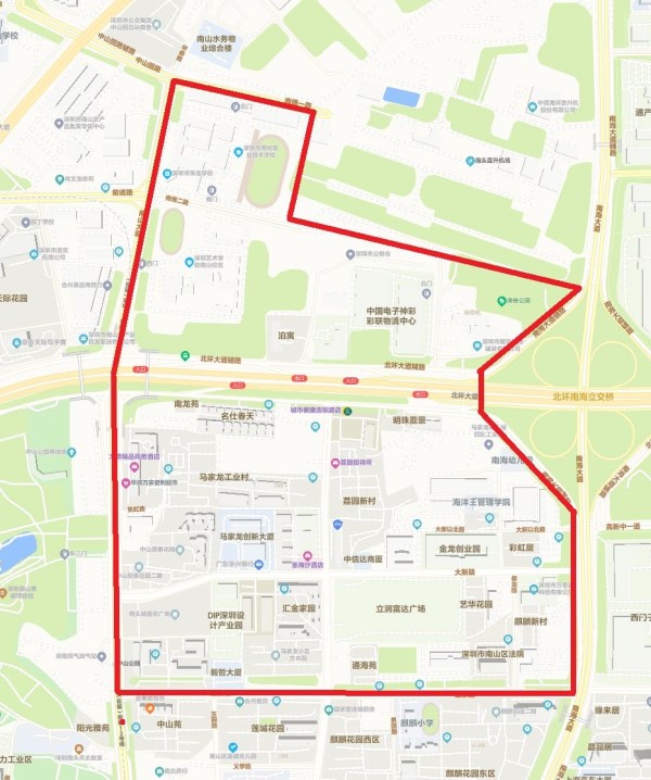 深圳南山区2021年部分学校学区招生范围优化调整公示