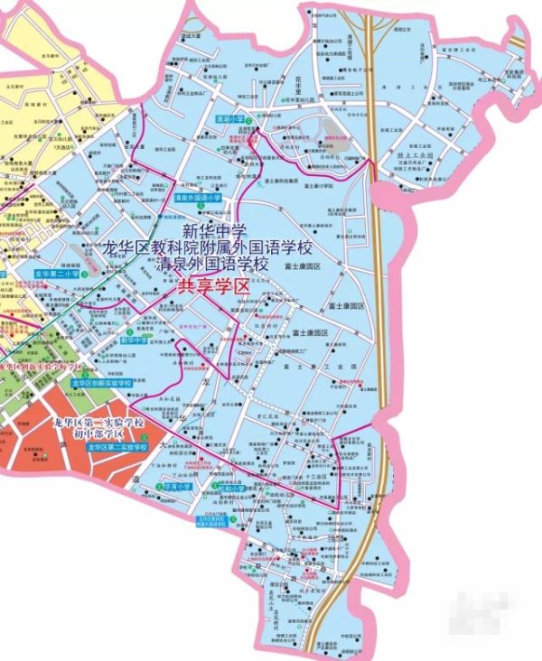 家长必看 2021年深圳各区新校划片及现有学校学区变化汇总