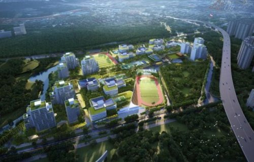 深圳坪山高中园项目预计明年8月竣工交付 可提供学位8100个