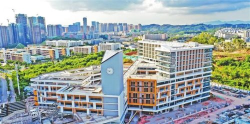 深圳实验学校坂田校区新校舍预计下半年投用 将新增近千学位